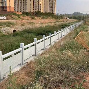 泸州 白麻河道栏杆效果展示图
