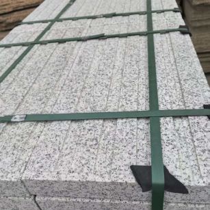 泸州 白麻花岗岩直行盲道石，盲条，地铺石