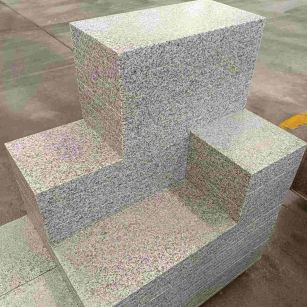 泸州 白麻花岗岩荔枝面地铺石