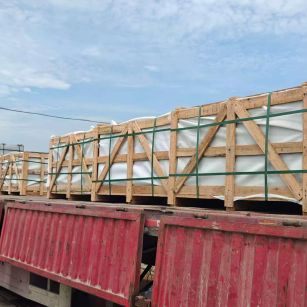 泸州 芝麻白花岗岩地铺石出口专车-泰国游