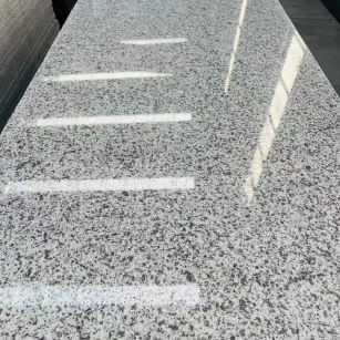 泸州 白麻花岗岩光面毛板