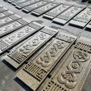 泸州 黄金麻花岗岩外墙雕刻板