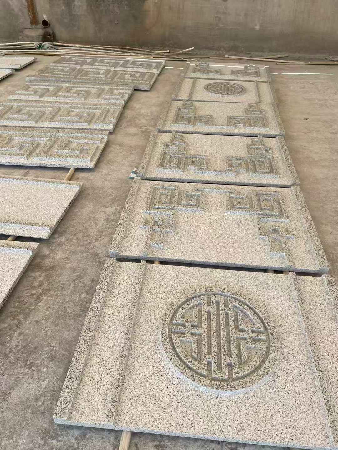 泸州 白麻花岗岩外墙立面雕刻板