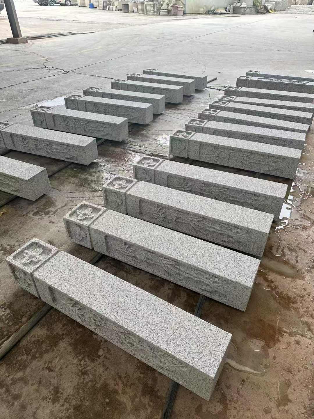 泸州 白麻方柱雕花防水