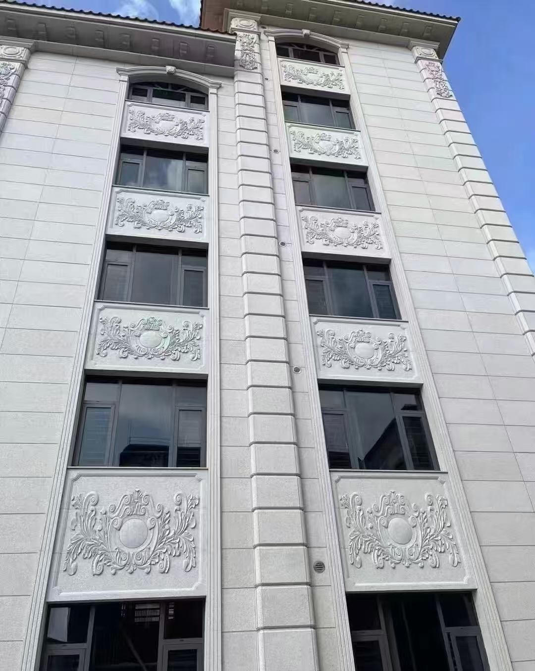 泸州 白麻荔枝面花岗岩别墅外墙干挂