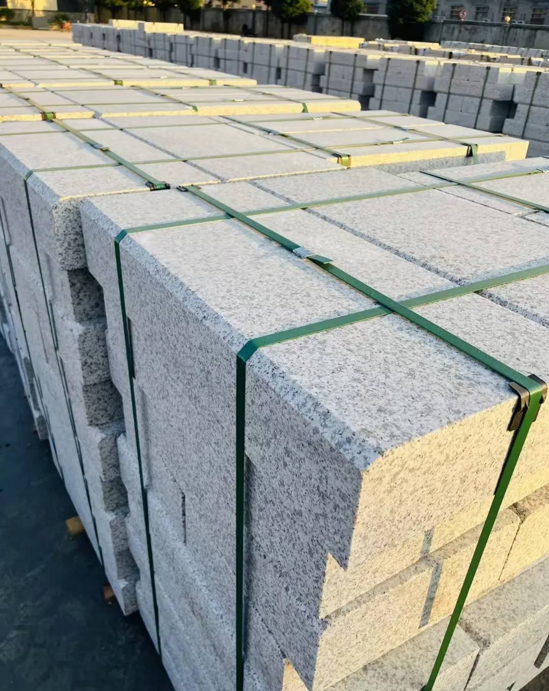 泸州 白麻花岗岩路沿石，马路牙子，路缘石，平石，立缘石等