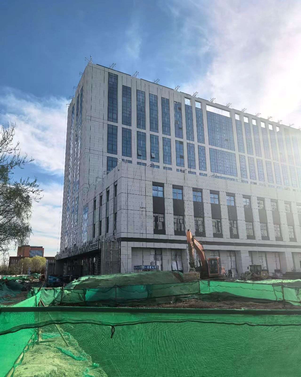 泸州 白麻花岗岩石材外墙干挂